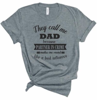 Dad Partner In Crime T-Shirt