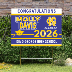 KGHS Custom 2 Senior Sign